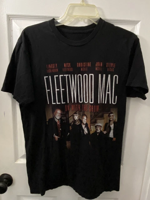 2014 FLEETWOOD MAC "On With The Show" Concert Tour Shirt Large Preowned