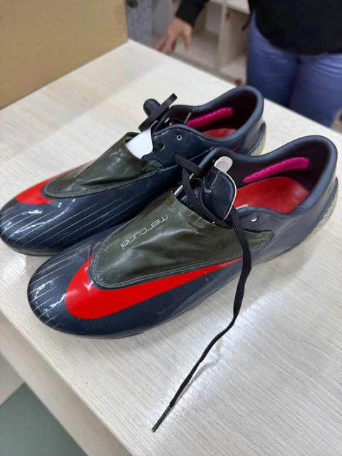 NIKE MERCURIAL VAPOR IV FG US 6,5 Retro Botines de Fútbol Botas de