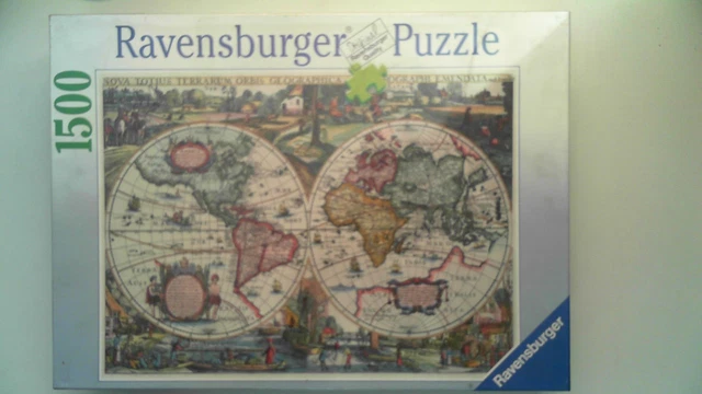 Ryco Originals Middlesex 1610 Puzzle – 1000 Teile, Historische Karte, Präziser Schnitt, Made In UK