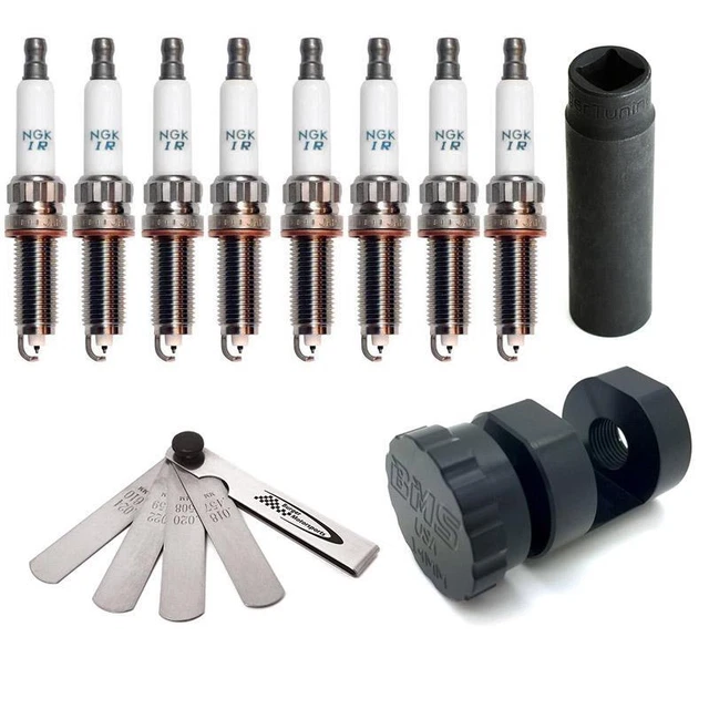 Combo 8x NGK 2step Colder Bougies D'Allumage,12mm Gapper Outil,D'Allumage