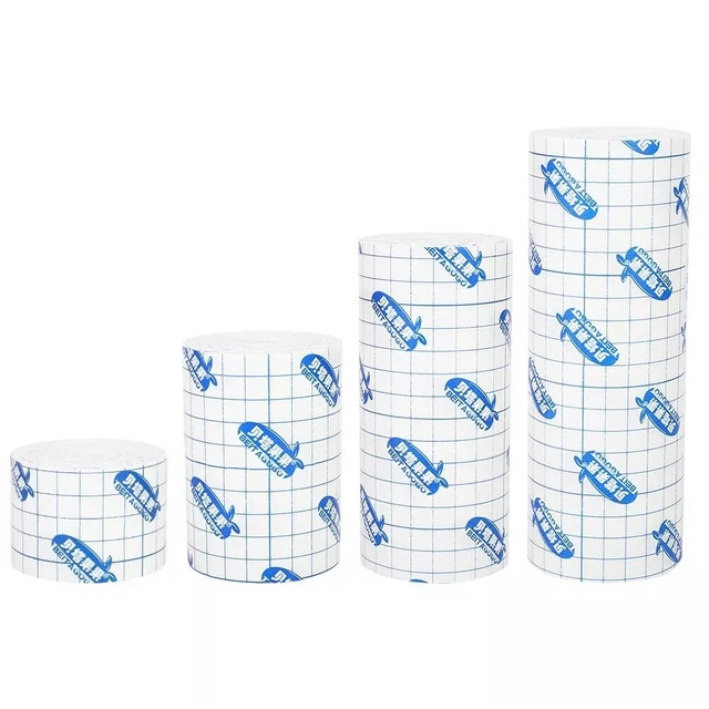 Cinta premium no tejida para fijación de yeso material suave y transpirable
