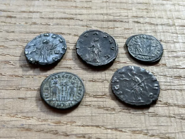 Lot Of 5 Roman Coins - Various Emperors 2