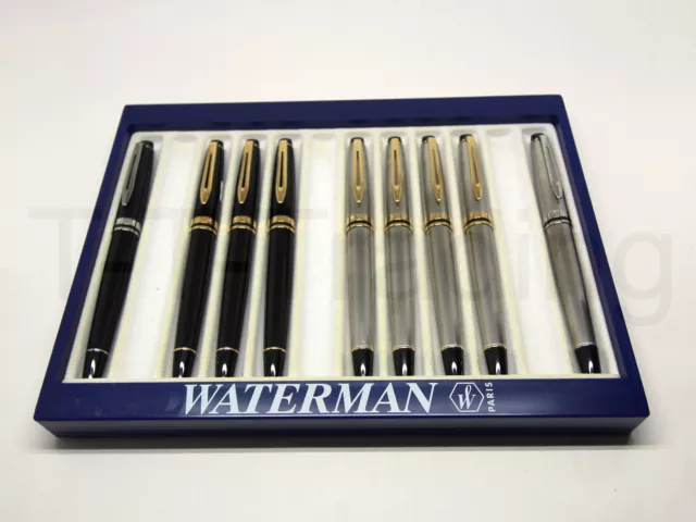 Waterman Expert Füller Füllfederhalter Metallic oder Lack Black div. Federn NEU