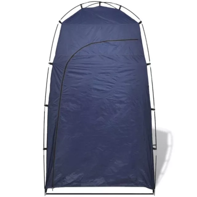 Floorless Shower/WC/Changing Tent Beach Camping Portable Private Blue C8R3 3