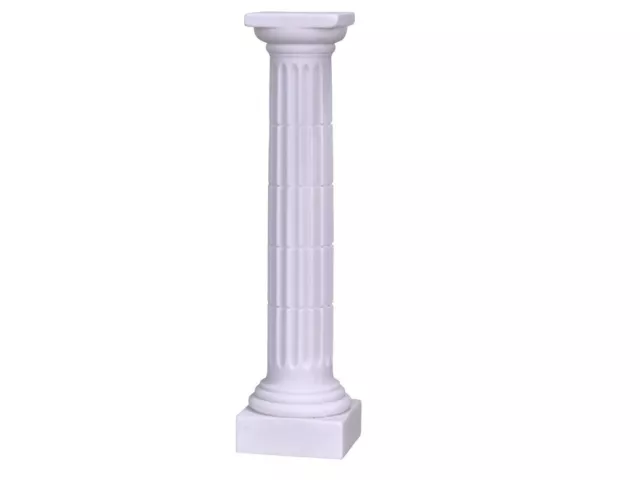 Greek Column Doric Order Parthenon Pillar Architecture Decor Sculpture 9.84 in 3