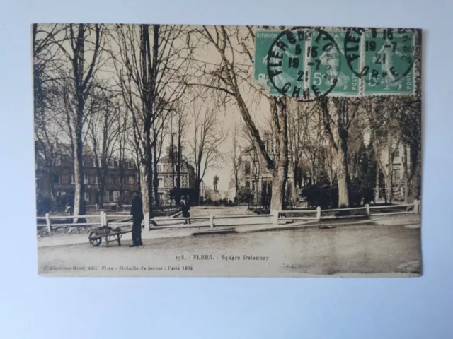 CPA 61 FLERS - Square Delaunay
