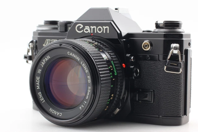 N MINT] CANON AE-1 35m Film Camera Silver NEW FD NFD 50mm f1