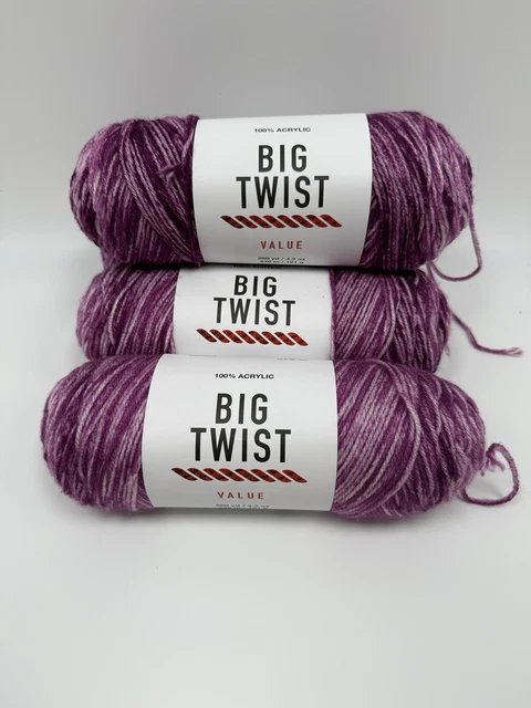 Lot De 4 écheveaux De Fil à Tricoter/crocheter - 2,2 Oz Chacun, Sans Marque - Neufs, Parfaits Pour Créations DIY