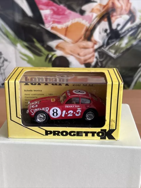 Progetto K Ferrari 250 MM 1952 Carrera Panamericana.  1/43 Scale Model