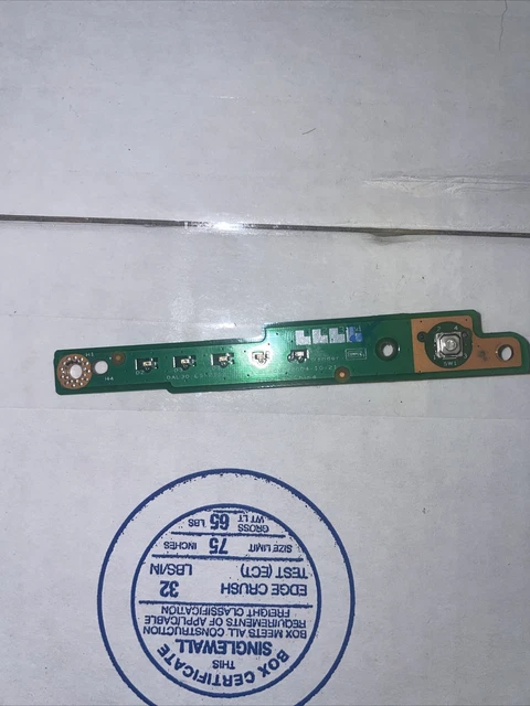 Dell Inspiron 2200 6000 Power On Off Button Board DAL30 LS2152