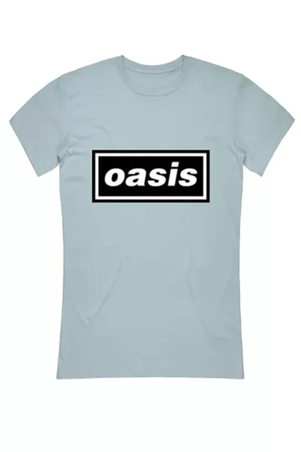 Oasis Decca Logo Skinny Fit T Shirt