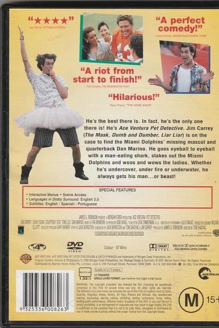 Jim Carrey Ace Ventura Pet Detective 2009 Ace Ventura Pet