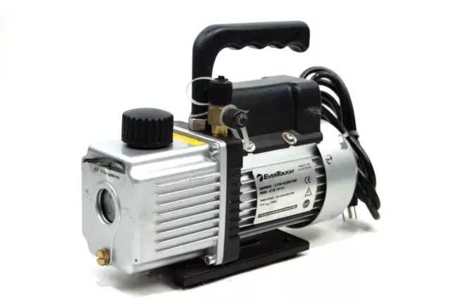 Evertough 1.8 CFM Vacuum Pump Model: 67128 (VP115) HVAC/R