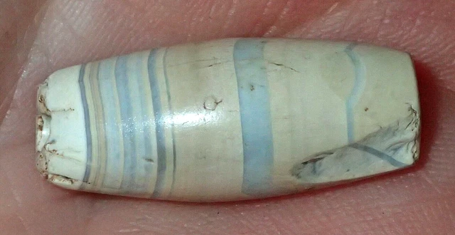 25.5mm Ancient Very Rare KING SOLOMON'S Agate Bead, 3000+ Years Old, #MC4
