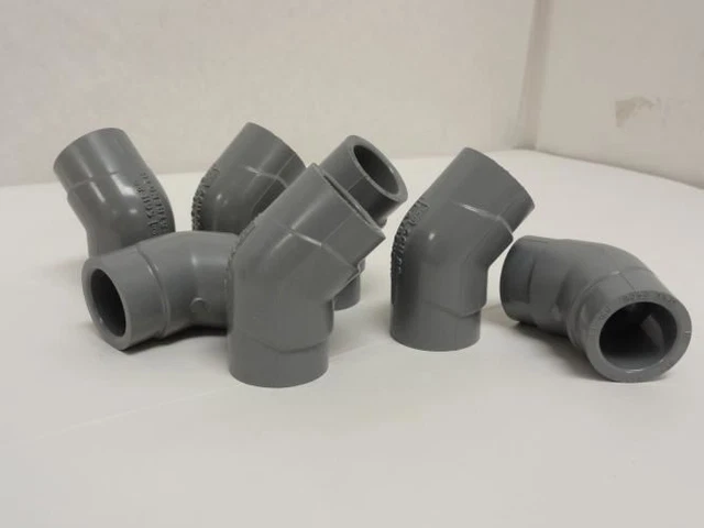207610 New-No Box; GSR 817-005 Lot-7; Sch: 80 Pipe Elbows; 45Deg; 1/2" Socket