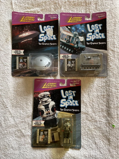 1998 Johnny Lightning "ROBOT B-9, CHARIOT & JUPITER 2" lot of three 1998 Johnny Lightning "ROBOT B-9, CHARIOT & JUPITER 2" lot of three