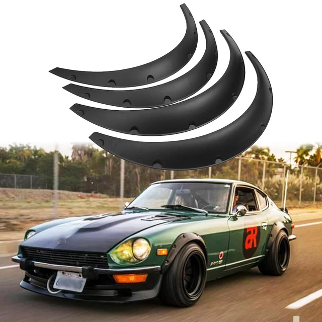 4.5& FENDER FLARES Flexible Wide Body Kit Wheel Arches For Datsun 240Z
