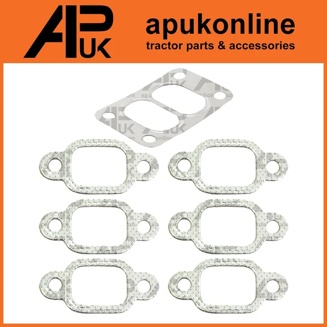 Exhaust Manifold Elbow Gasket Set for JCB Articulated Dump Truck Fastrac Tractor