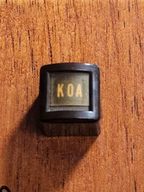 Vintage Bendix 1217 Radio Replacement Parts Push Button  *KOA