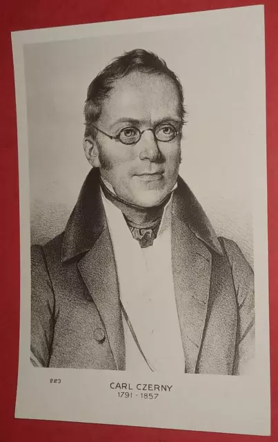 Cpa - Portrait - Carl Czerny - 1791 - 1857