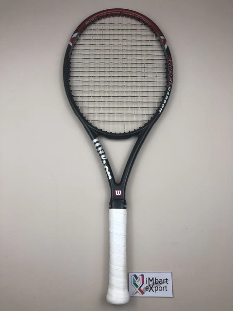 Raquette Tennis Wilson Pro Staff Surge Hyper Carbon – Manche 3/8, Occasion
