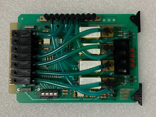 Pneutronics 990-4319-001 PCB with 990-000025-001 & 990-000016-001 Valve 12 VDC