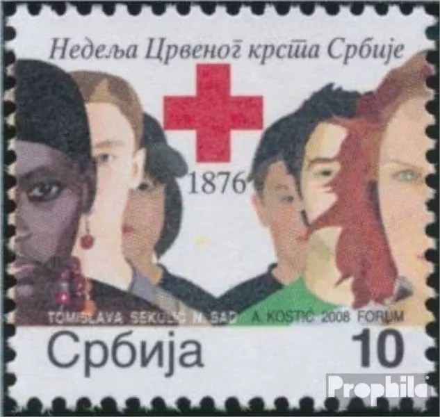 Briefmarken Serbien 2008 Mi Z17 postfrisch