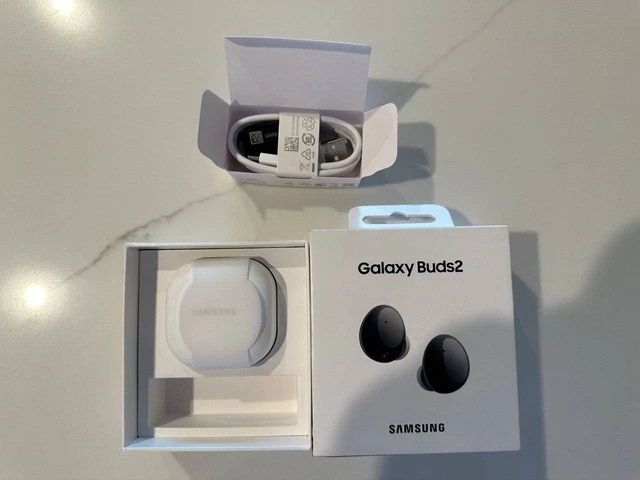 Samsung SM-R177 Galaxy Buds2 True Wireless Earbud Headphones White *Used*