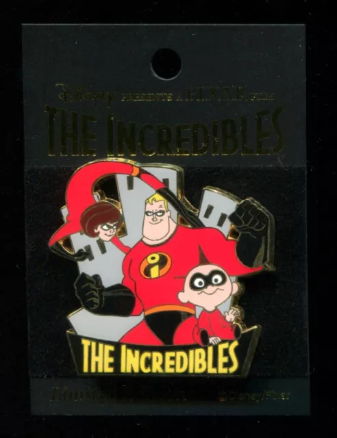 M&P Incredibles Incredible Helen Jack Jack Pixar Disney Mickey & Pals LE 600 Pin