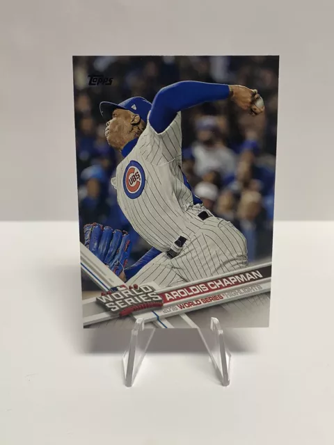 2017 Topps World Series Highlights #39 Aroldis Chapman - Chicago Cubs