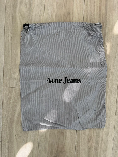 Staubbeutel von Acne Gürtel  / Schuhe, Taschen mit Logo in braun Original & Neu