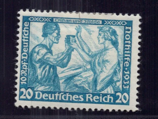 Deutsches Reich Michel Nummer 505 B ungebraucht mit Falz