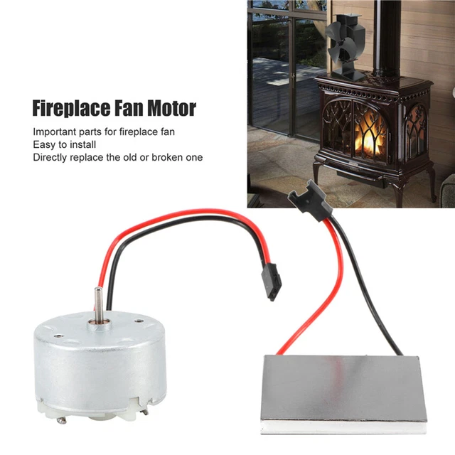 MOTOR GENERATOR FIREPLACE Fan Burner Heater Sheet Stove Generator Set