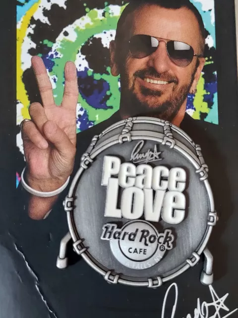 Hard Rock Cafe Pins - NIAGARA FALLS N.Y. 2011 SIGNATURE SERIES #28 (RINGO STARR)