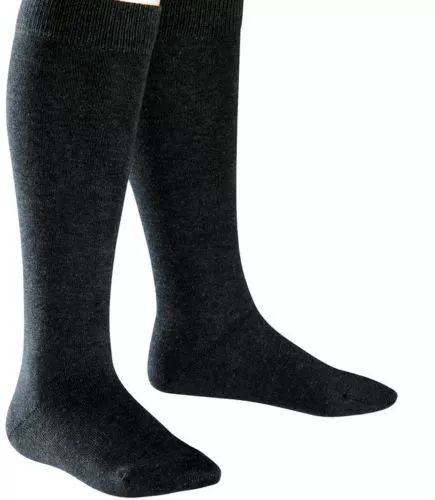 Falke 11645 - Family - Kindersocken Kniestrümpfe Gr.: 19-22 - Anthrazit mel 3080