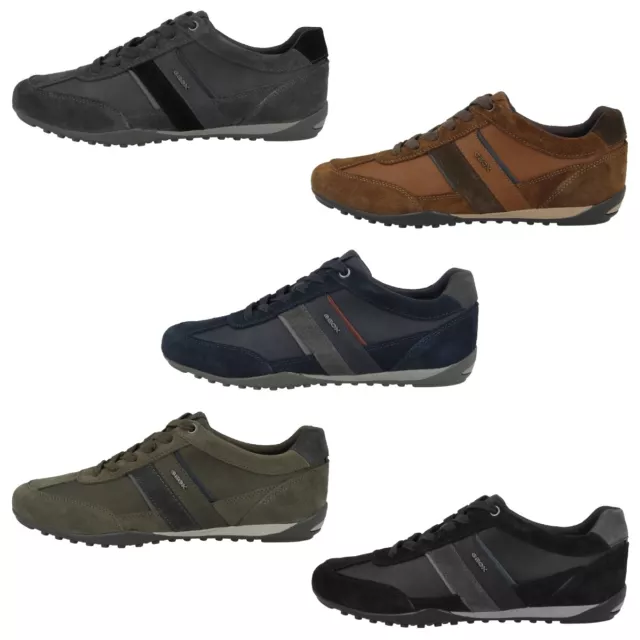 GEOX U Wells C Sneakers Uomo low Scarpe da Ginnastica Sport Casuale