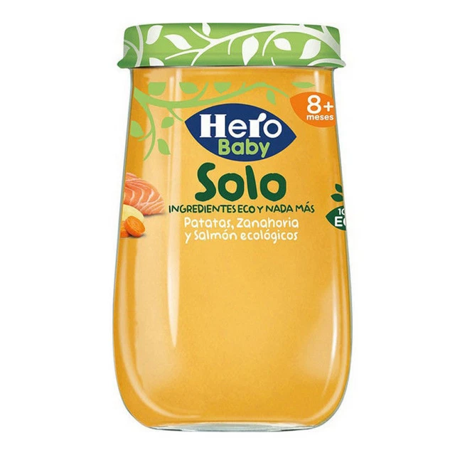 Pot pour bébé Hero Pommes de Terre Carotte Saumon 0078