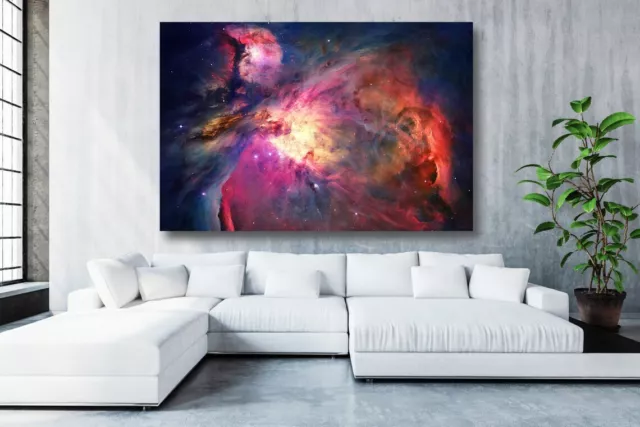 Orion Nebula Tempered Glass Printing Wall Art Australian Made Quality