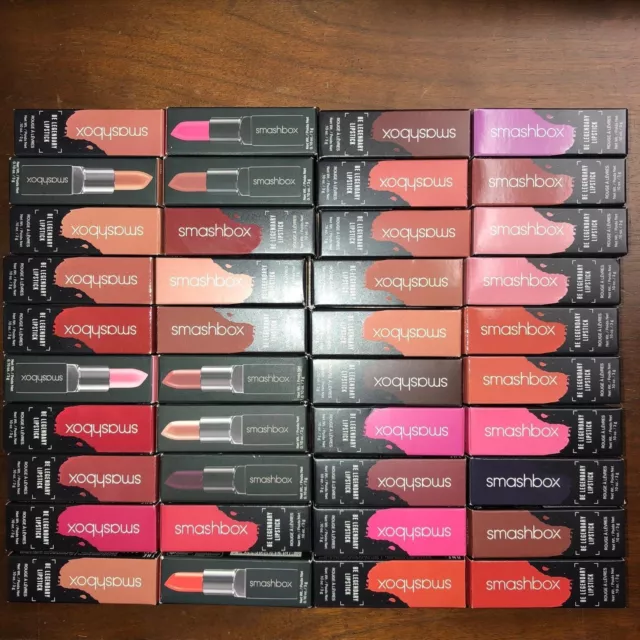 SMASHBOX BE LEGENDARY Lipstick ~ YOU CHOOSE NEW BOXED ~ 0.10 oz FULL SIZE