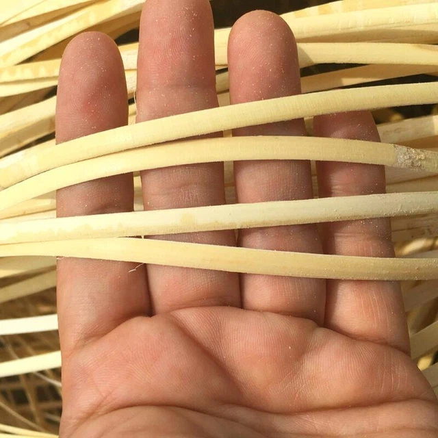 10M Natural Rattan Cane Webbing Ribbon for Furniture Repair and Crafts