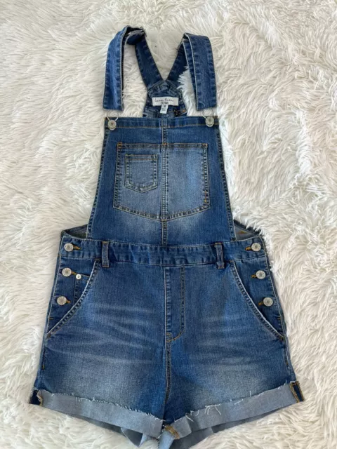 LOVE TREE DENIM Girl’s medium jean shorts jumpsuit