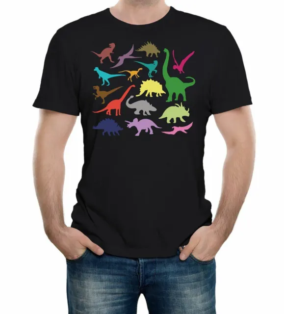 Just Dinosaurs Men's T-Shirt - Natural History Birthday Gift Joke Funny Animal