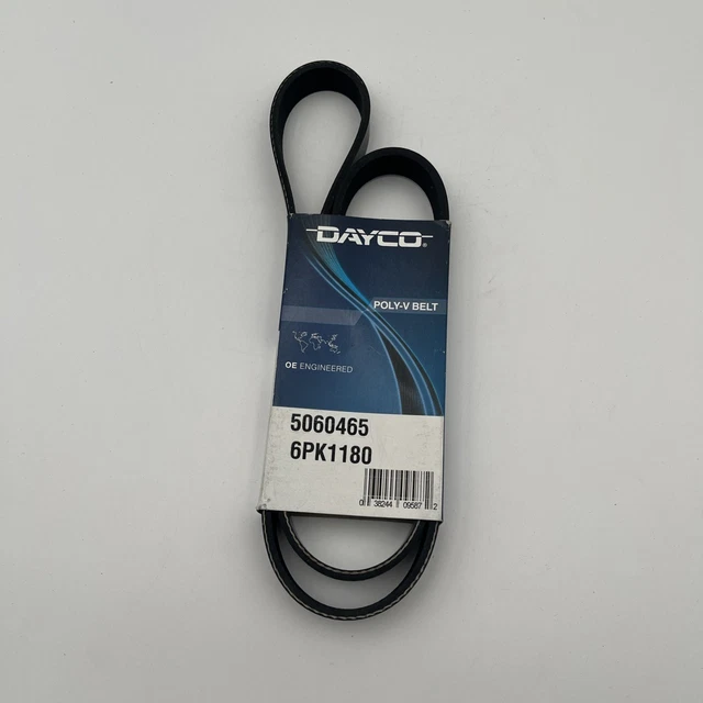 DAYCO POLY RIB Belt Serpentine Belt; 46.5 Long, 6 Rib Count: 5060465 ...