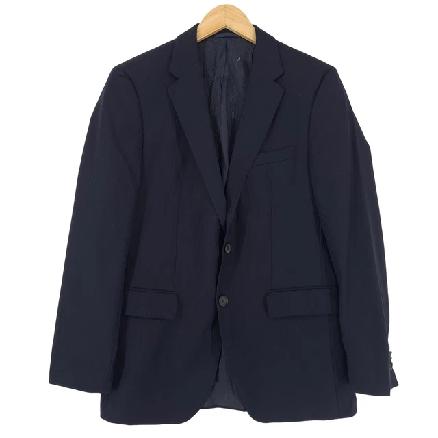 Manteau Hugo Boss En Laine Vierge 98% - Taille 42FR - Noir - Doublé - Occasion Très Bon état