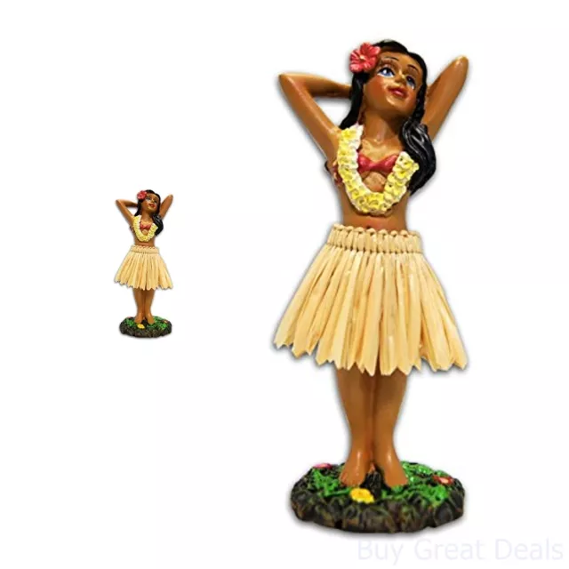 Aloha Hawaiian Hula Girl Car Auto Truck Dashboard Dancing Hawaii Doll Dash Board