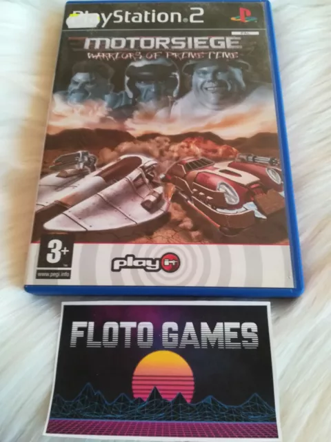 Jeu Motorsiege Warriors Of Primetime Playstation 2 PS2 Complet CIB - Floto Games
