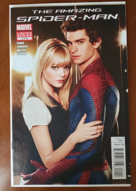 Amazing Spider-Man The Movie #1 Variant Emma Stone Andrew Garfield Photo Rare 🕸