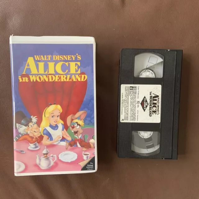 ALICE IN WONDERLAND (VHS, 1999) Black Diamond Edition 036 $53.35 - PicClick