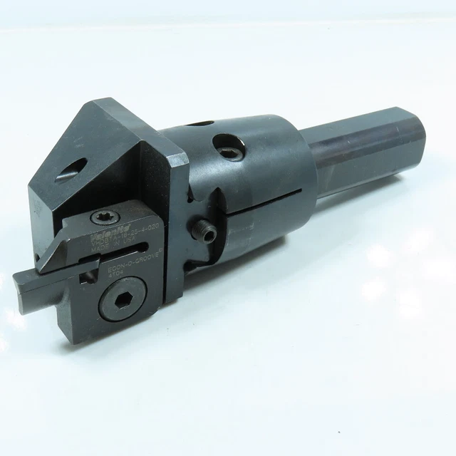 Valentine FGBN-3R Face Grooving Head W/ Vari Set Boring Bar 1-1/8" x 3" USA