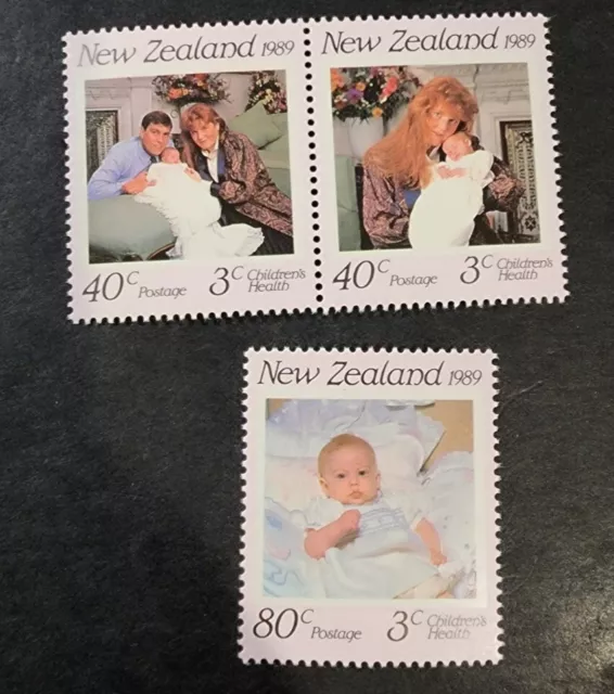 N. Zealand  1989 Health Stamps  set MUH  E13